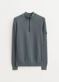 The Sting Gebreide half zip trio<Heren Truien En Vesten