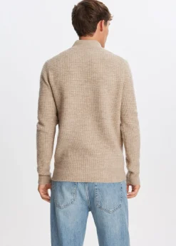 The Sting Gebreide half zip trui<Heren Truien En Vesten