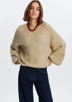 The Sting Gebreide lurex trui<DAMES Truien En Vesten