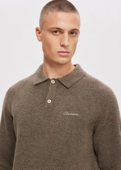 The Sting Gebreide polo met merk<Heren Truien En Vesten|Polo's