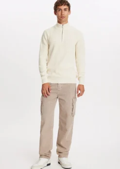 The Sting Gebreide trui met half zip<Heren Truien En Vesten