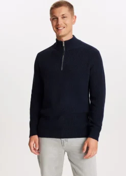 The Sting Gebreide trui met half zip<Heren Truien En Vesten