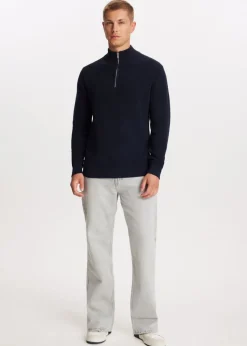 The Sting Gebreide trui met half zip<Heren Truien En Vesten