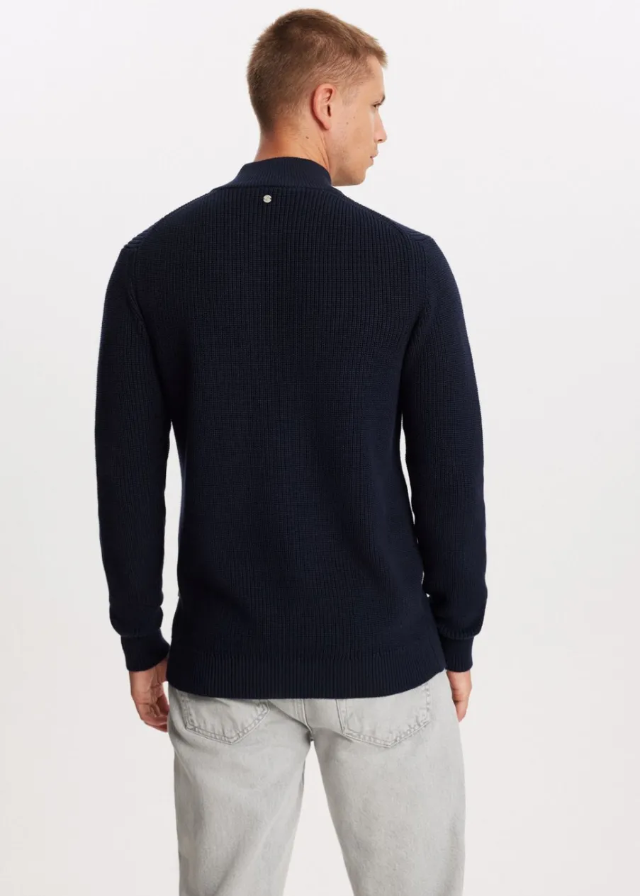 The Sting Gebreide trui met half zip<Heren Truien En Vesten