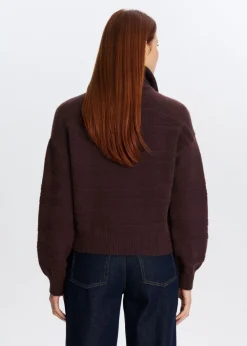 The Sting Gebreide trui met rits<DAMES Truien En Vesten