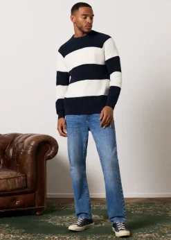The Sting Gebreide trui met strepen<Heren Truien En Vesten