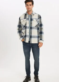 The Sting Geruit overshirt Liam<Heren Overshirts