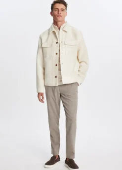 The Sting Geruite bouclé jas<Heren Jassen