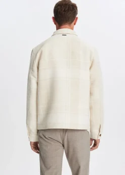 The Sting Geruite bouclé jas<Heren Jassen