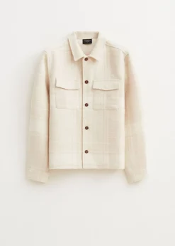 The Sting Geruite bouclé jas<Heren Jassen