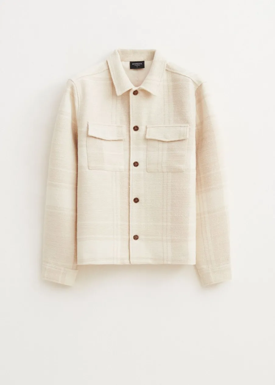 The Sting Geruite bouclé jas<Heren Jassen