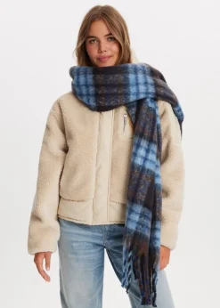 The Sting Geruite multi sjaal<DAMES Sjaals