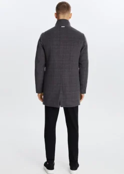 The Sting Geruite overcoat<Heren Jassen
