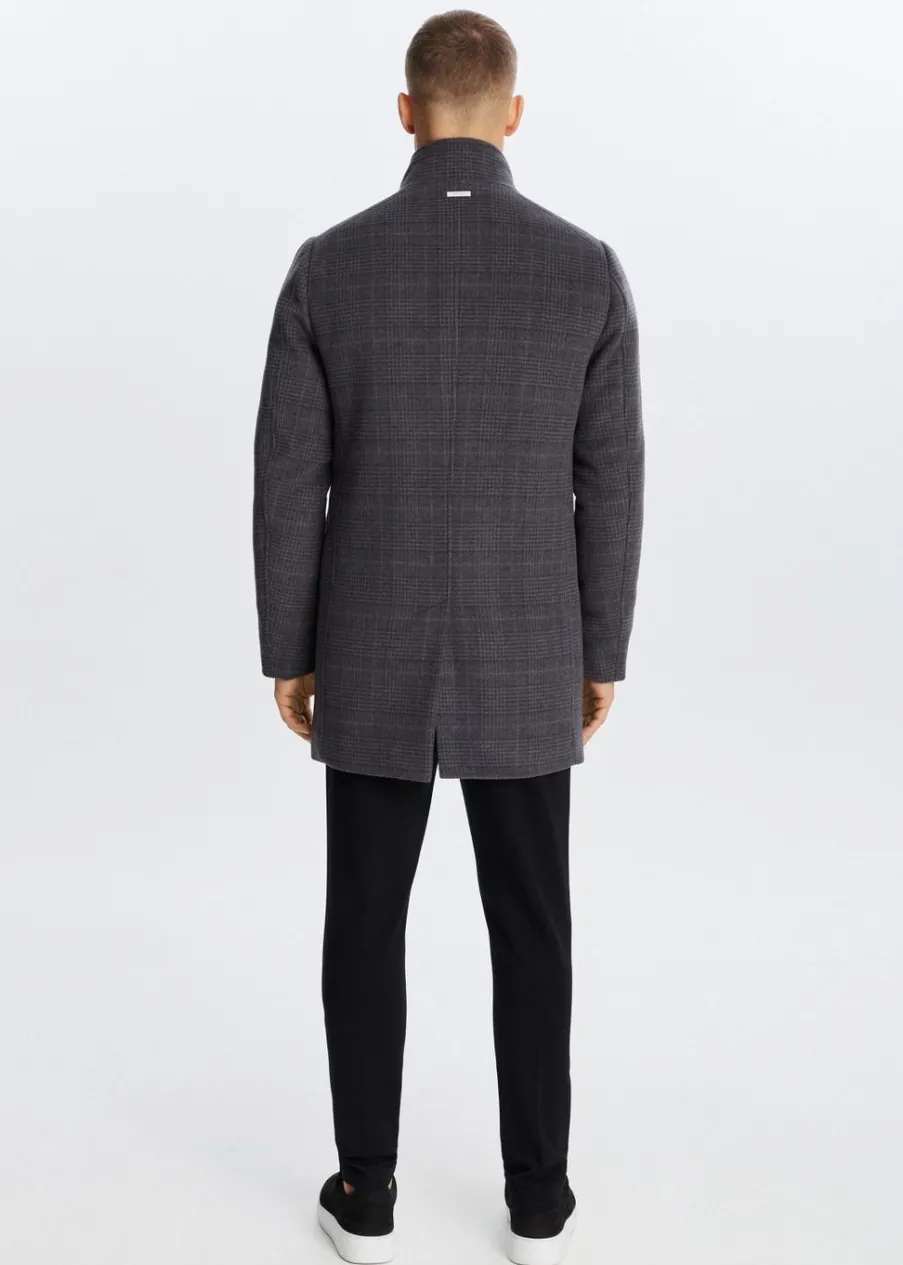 The Sting Geruite overcoat<Heren Jassen