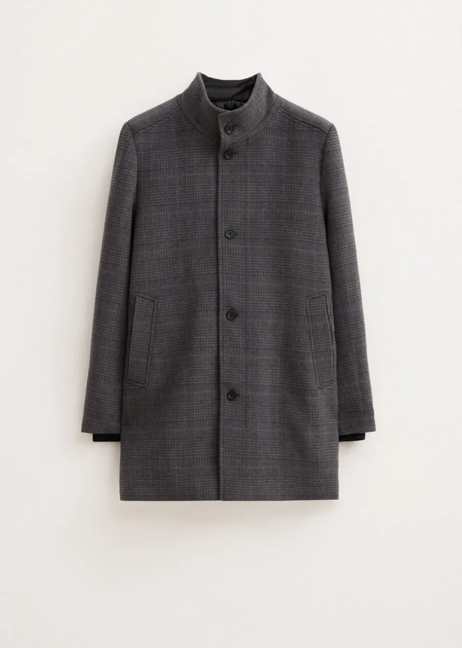 The Sting Geruite overcoat<Heren Jassen