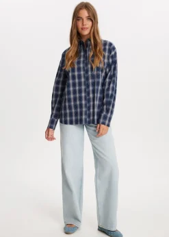 The Sting Geruite strassblouse<DAMES Blouses