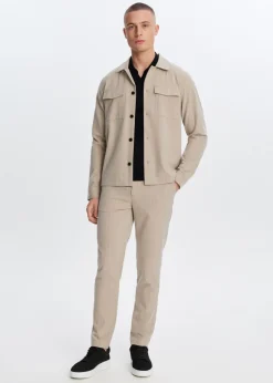 The Sting Gestreept resort overshirt<Heren Overshirts