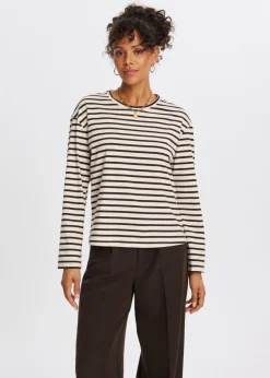 The Sting Gestreepte longsleeve<DAMES T-Shirts