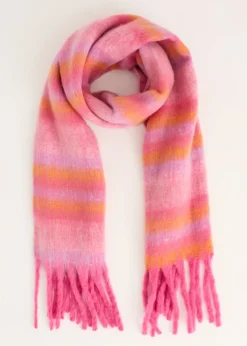 The Sting Gestreepte sjaal<DAMES Sjaals