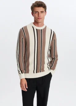 The Sting Gestreepte trui<Heren Truien En Vesten