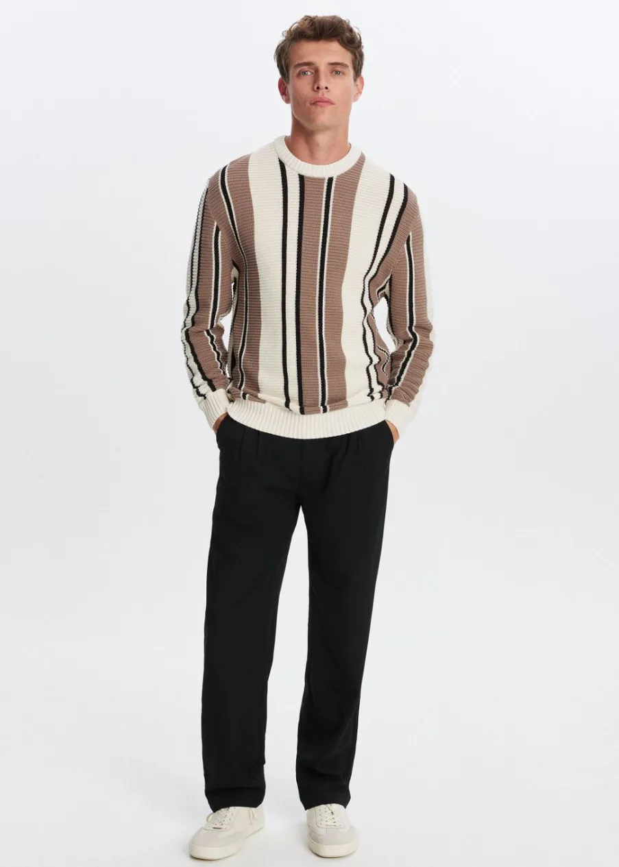 The Sting Gestreepte trui<Heren Truien En Vesten