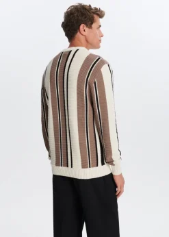 The Sting Gestreepte trui<Heren Truien En Vesten