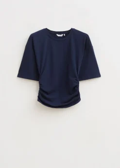 The Sting Getailleerd t-shirt met plooien<DAMES T-Shirts