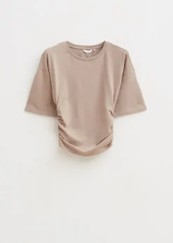 The Sting Getailleerd t-shirt met plooien<DAMES T-Shirts