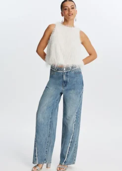 The Sting Hairy balloon top<DAMES Tops