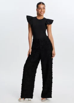 The Sting Hairy pantalon<DAMES Broeken