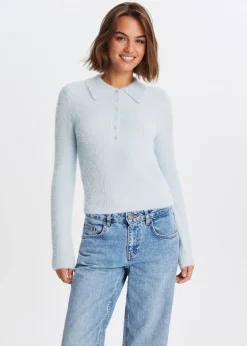 The Sting Hairy polo<DAMES Truien En Vesten