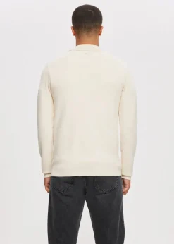 The Sting Half zip gebreide polo<Heren Polo's|Truien En Vesten