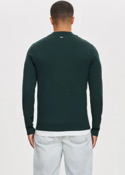 The Sting Half zip gebreide polo<Heren Truien En Vesten|Polo's