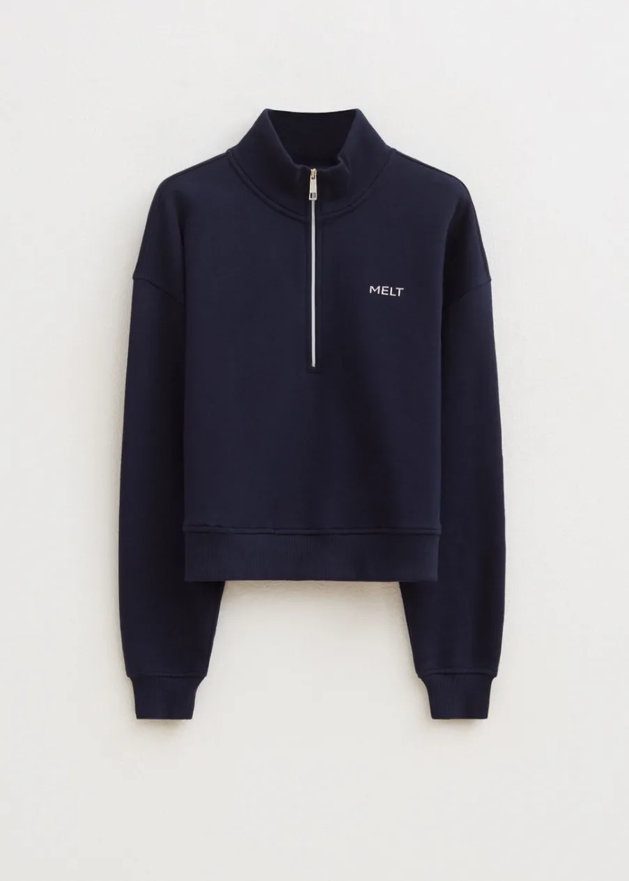 The Sting Half zip sweater<DAMES Sweaters En Hoodies