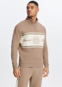 The Sting Half zip sweater league<Heren Sweaters En Hoodies