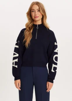 The Sting Halfzip trui<DAMES Truien En Vesten