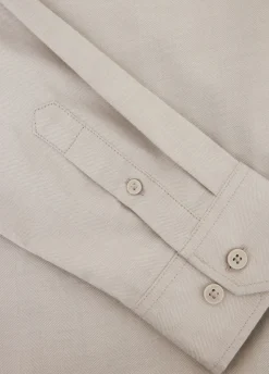 The Sting Herringbone overhemd<Heren Overhemden