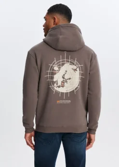 The Sting Hoodie kaart Scandinavië<Heren Sweaters En Hoodies