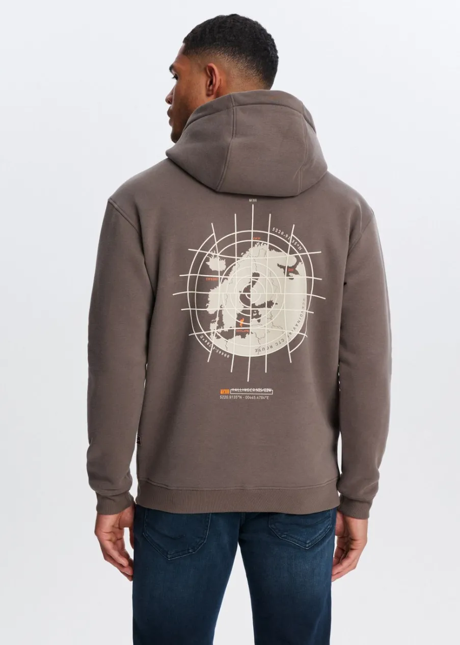 The Sting Hoodie kaart Scandinavië<Heren Sweaters En Hoodies