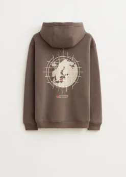 The Sting Hoodie kaart Scandinavië<Heren Sweaters En Hoodies