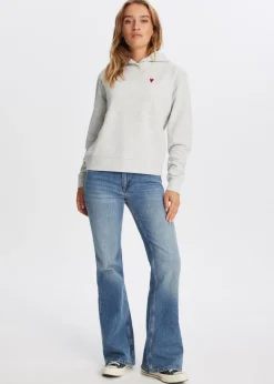 The Sting Hoodie met koffieprint<DAMES Sweaters En Hoodies