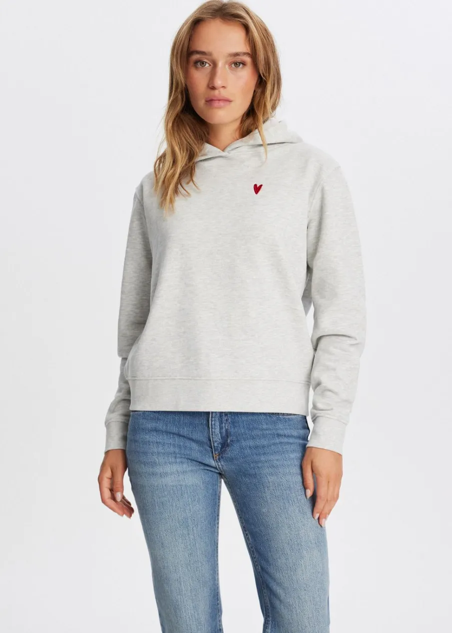 The Sting Hoodie met koffieprint<DAMES Sweaters En Hoodies