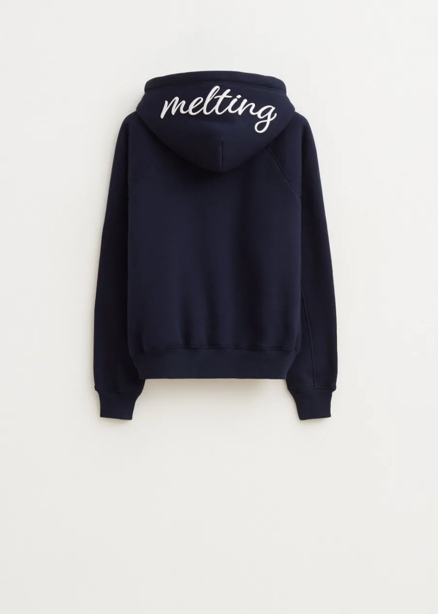 The Sting Hoodie met Melting borduursel<DAMES Sweaters En Hoodies