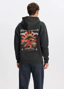 The Sting Hoodie met print bonsai<Heren Sweaters En Hoodies