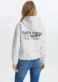 The Sting Hoodie met varsity print<DAMES Sweaters En Hoodies