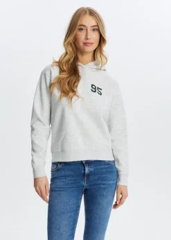 The Sting Hoodie met varsity print<DAMES Sweaters En Hoodies