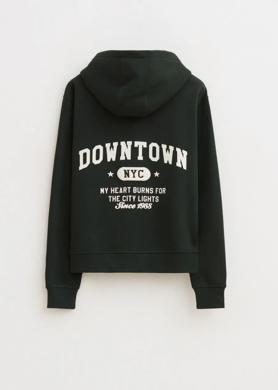 The Sting Hoodie met varsity print<DAMES Sweaters En Hoodies