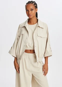 The Sting Jas met elastische onderkant<DAMES Jassen