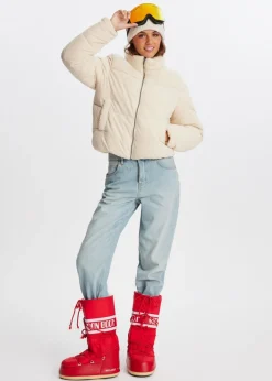 The Sting Jas met ribstructuur<DAMES Jassen