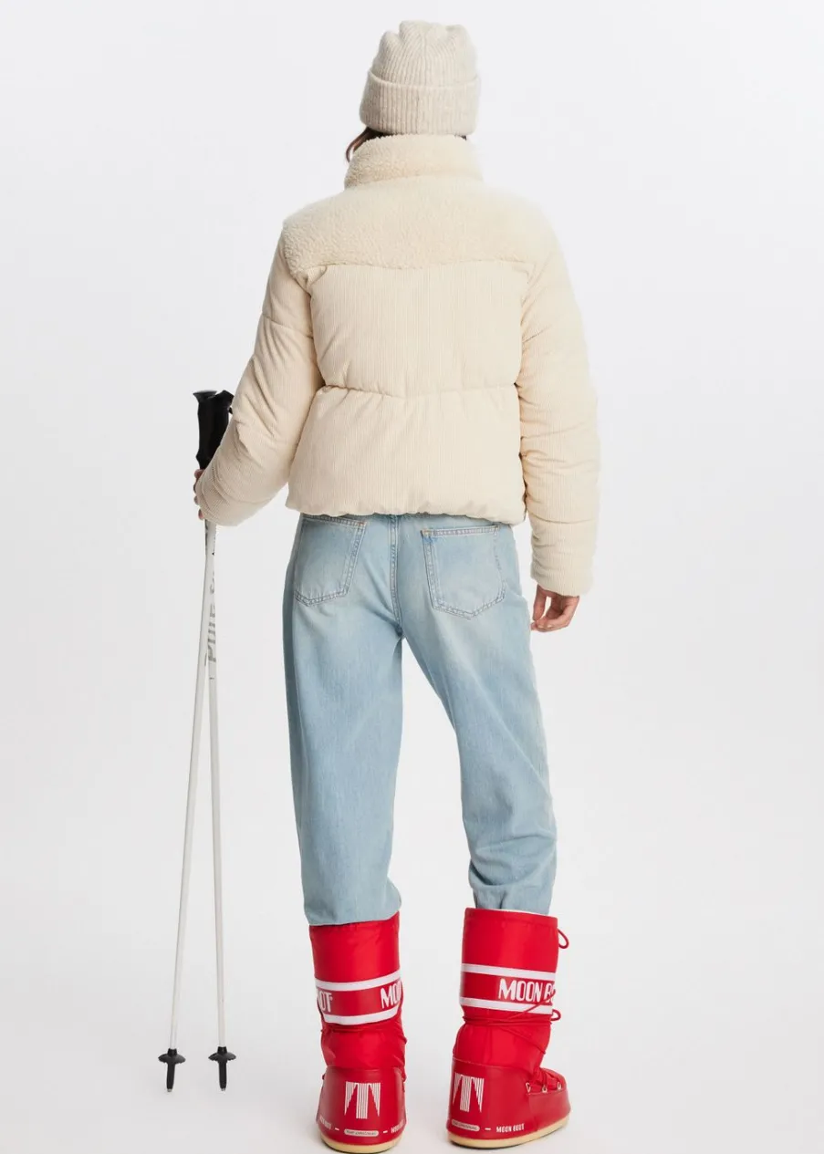 The Sting Jas met ribstructuur<DAMES Jassen